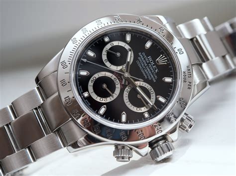 daytona bianco o nero 116520|Review: Rolex Daytona 116520 .